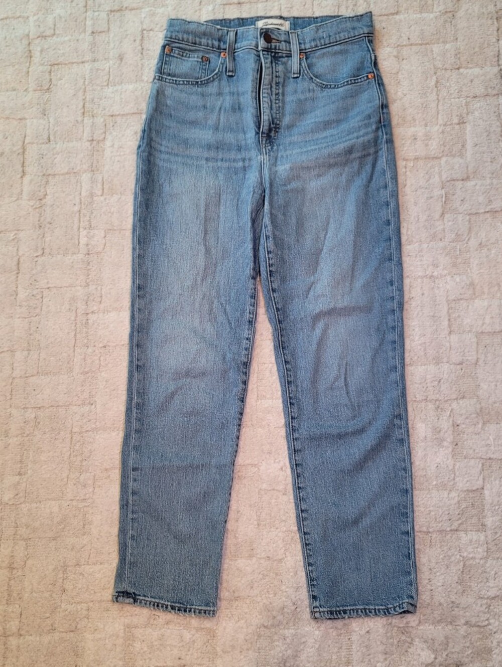 Madewell Vintage Light Wash Skinny Jeans